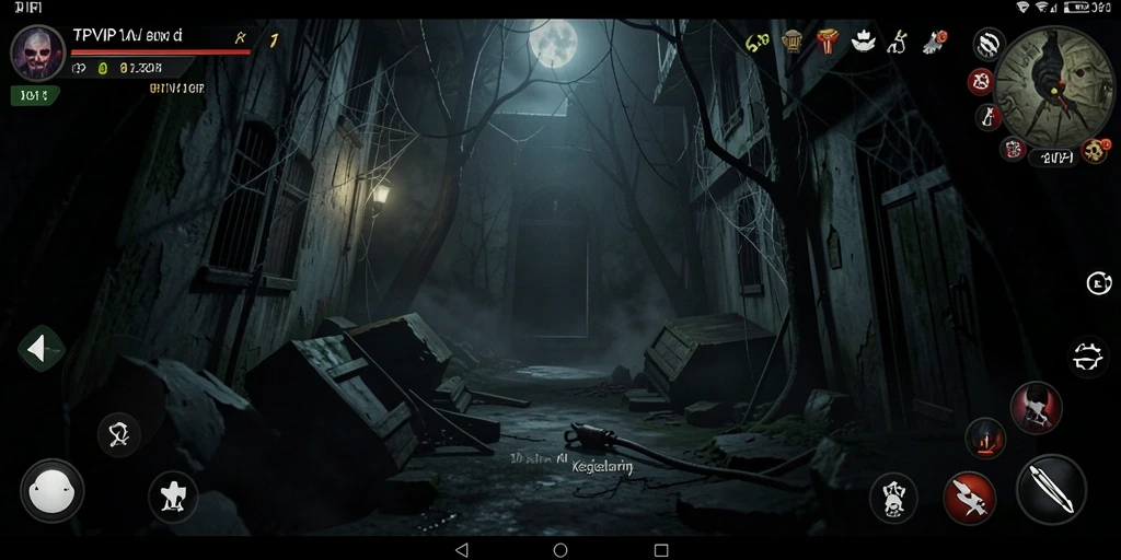 Gameplay menegangkan RPVIP1 di tengah kegelapan.