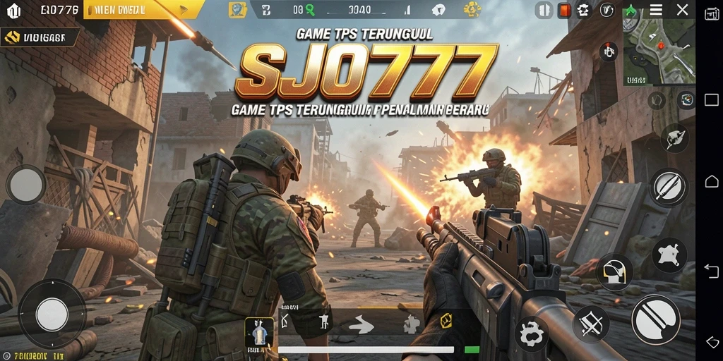 Tampilan utama gameplay SJO777 dengan aksi menegangkan.